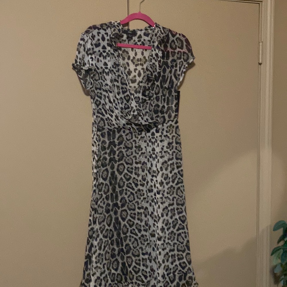 JBS animal print dress
